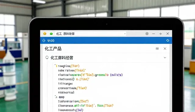 化工原料经营在工业场景中的实际应用分析